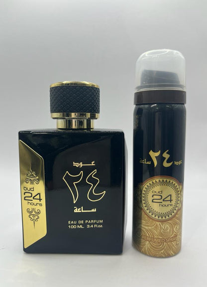 Oud 24 Hours - Black- EAU DA PARFUM - 100ml