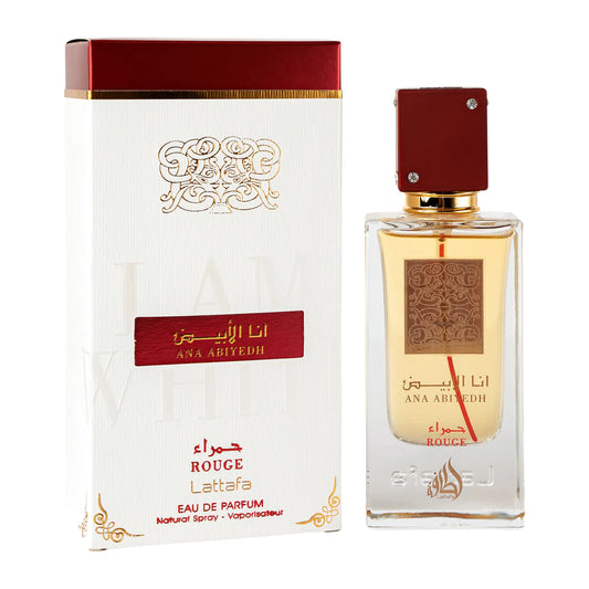 Ana Abiyedh Rouge- EAU DA PARFUM- 100ml by Lattafa