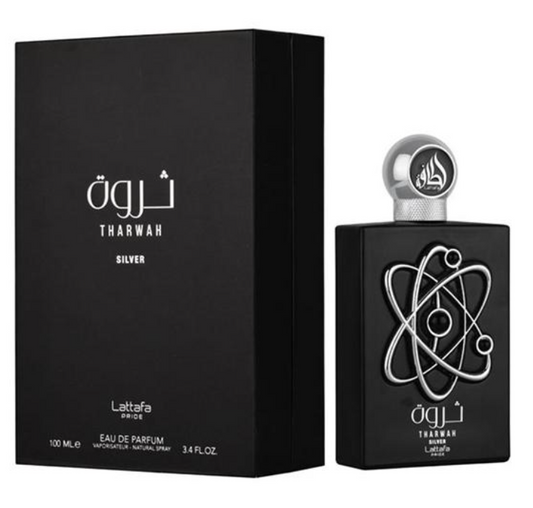 Tharwah Silver -EAU DA PARFUM-100ml by Lattafa